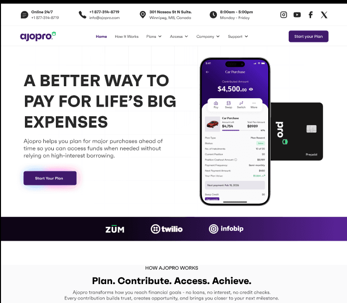 Ajopro 3.0 product screenshot